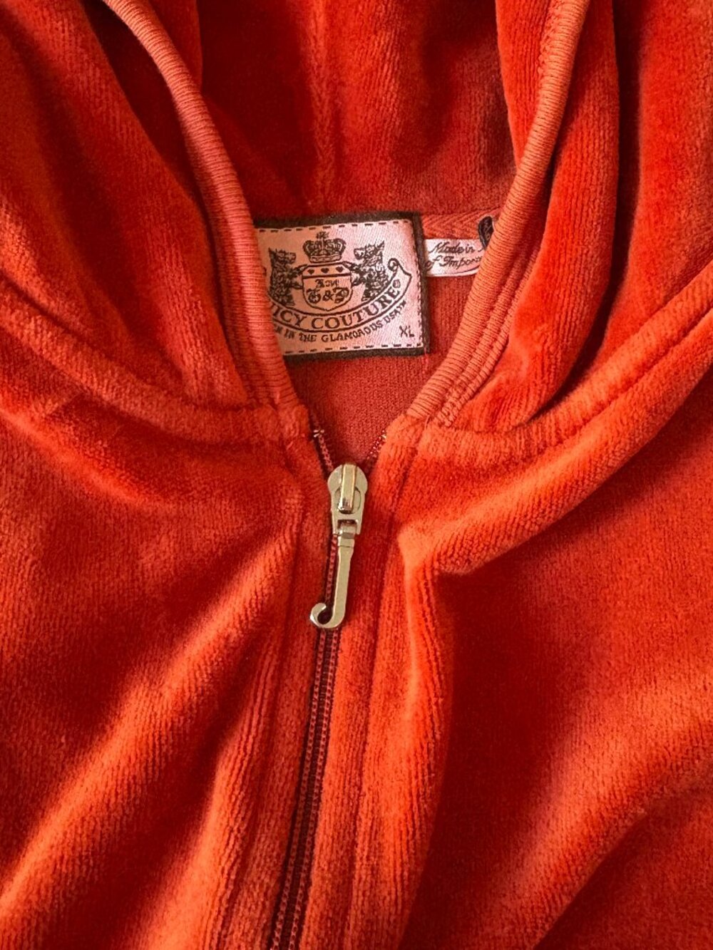 Burnt Orange Juicy Couture Jacket - Picture 2 of 3